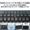 ELECOM USB-A Receiver Wireless Keyboard Quiet Design Tenkeyless Antibacterial Black TK-FDM115SKTBK