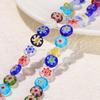 Jingde Thousand Flower Lampwork Floral Glass Beads for DIY Jewelry Accessories
