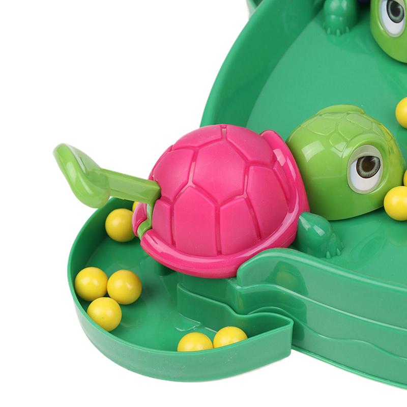 1 Set Children Gifts Hungry Turtle Board Games Turtle Snatching Bean Ball Table Game Kids Educational Toys Family Party Games