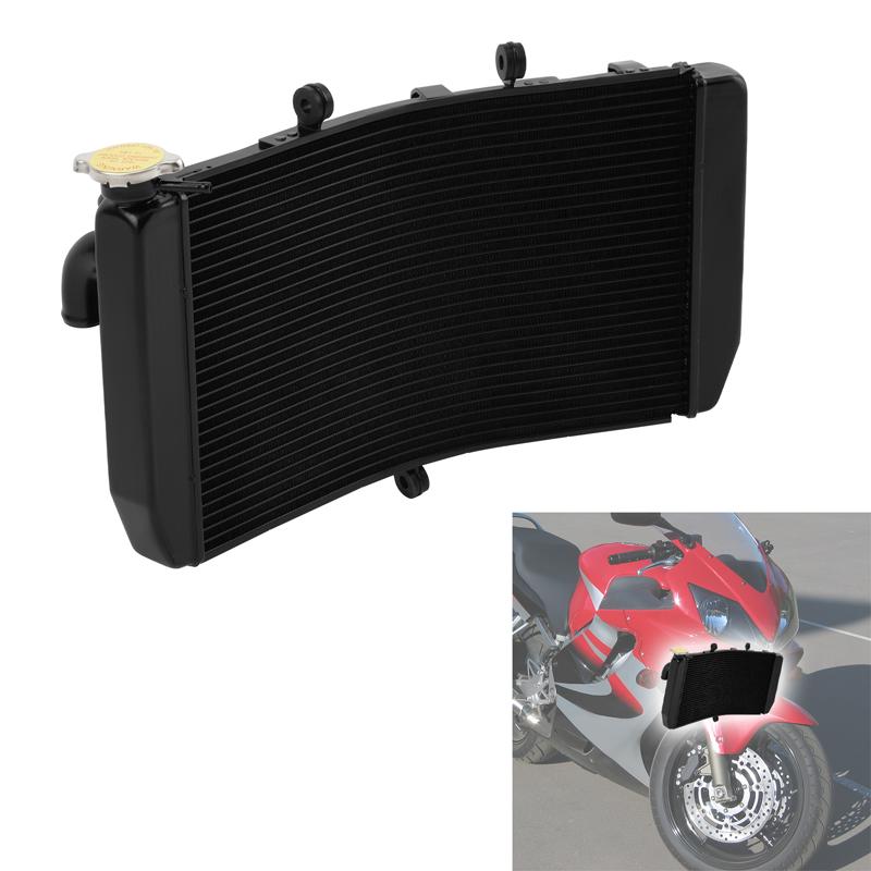Motorcycle Aluminum Radiator Cooler Replacement For Honda CBR600 F4 1999-2000 F4I 2001-2004 02 03