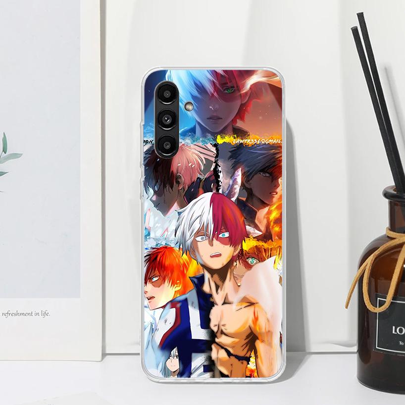 My Hero Todoroki Shoto Phone Case For Samsung Galaxy A17 A37 A57 A16 A26 A36 A56 A15 A25 A35 A55 A14 A24 A34 A54 A13 A23 A33 A53