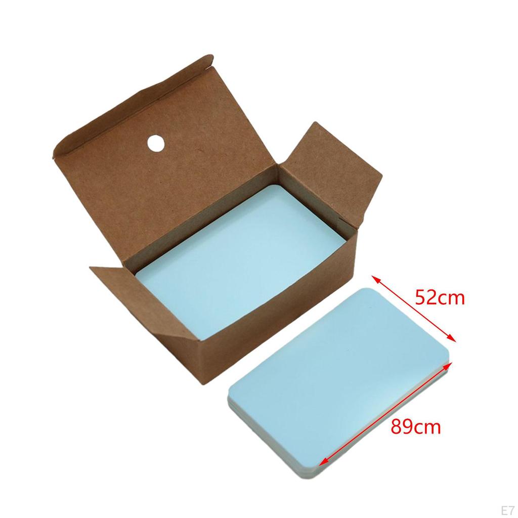 100 Count Blank Business Cards for DIY Projects And Celebrations