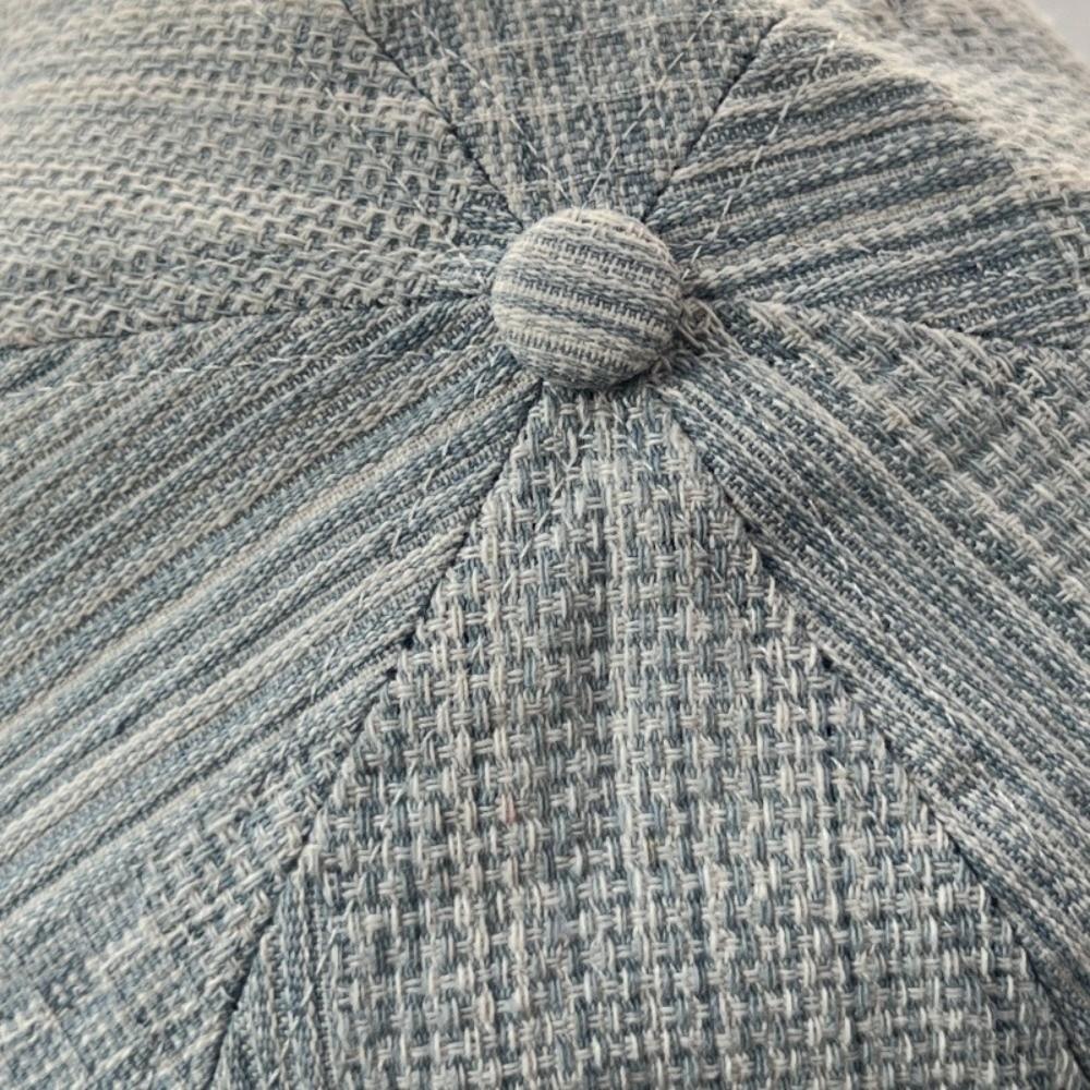 Y2k Cowboy Beret Retro Painter Cap Korean Denim Beret Unisex