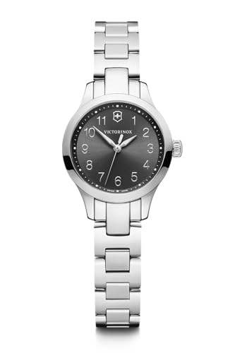[Victorinox] Watch ALLIANCE XS Stainless Steel Case (316L) Black Dial Stainless Steel Bracelet Gi...
