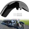 Motorcycle Front Fender For Harley Touring Road King Electra Glide 1989-2013 Mudguard Cover Protector Splash Gloss Black
