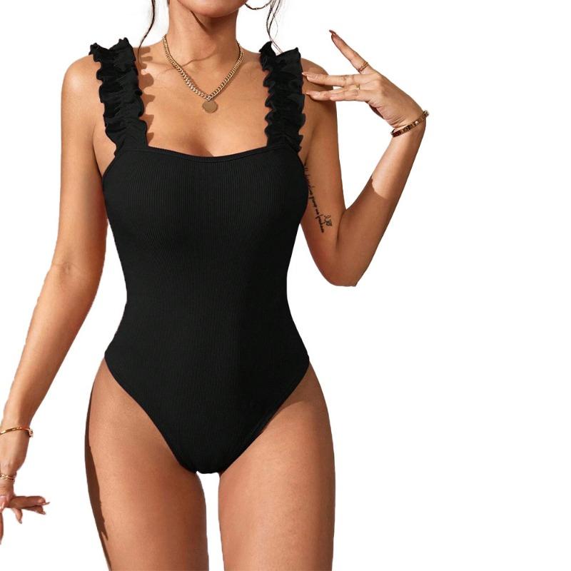 The New Women's Knitted Halter Top Is In Solid Color and Sexy. It Can Be Worn Inside and Outside As A Sleeveless Jumpsuit