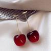 Luxurious Red Cherry Earrings for Women - 2026 Hot Style, Versatile, High-End Stud Design