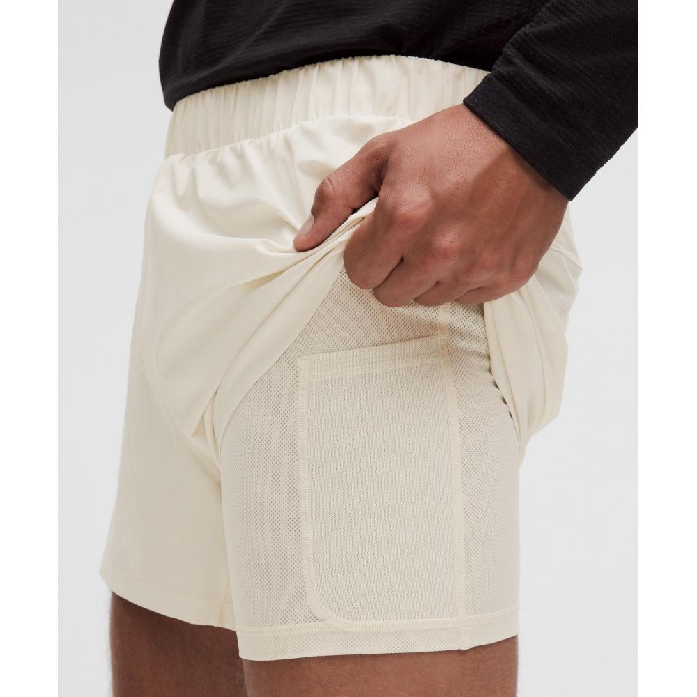 Lullulemon Mile Maker Ripstop Lined Shorts 4Inch Ltiv