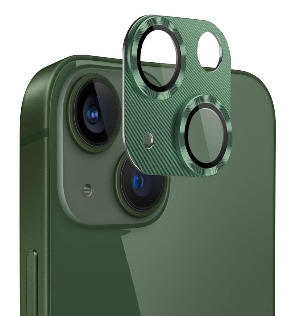 Kakuki For iPhone 13 13 mini Camera Film iPhone 13 13 Mini Camera Protective Film Shockproof Overexposure Prevention Aluminum Alloy Camera Cover