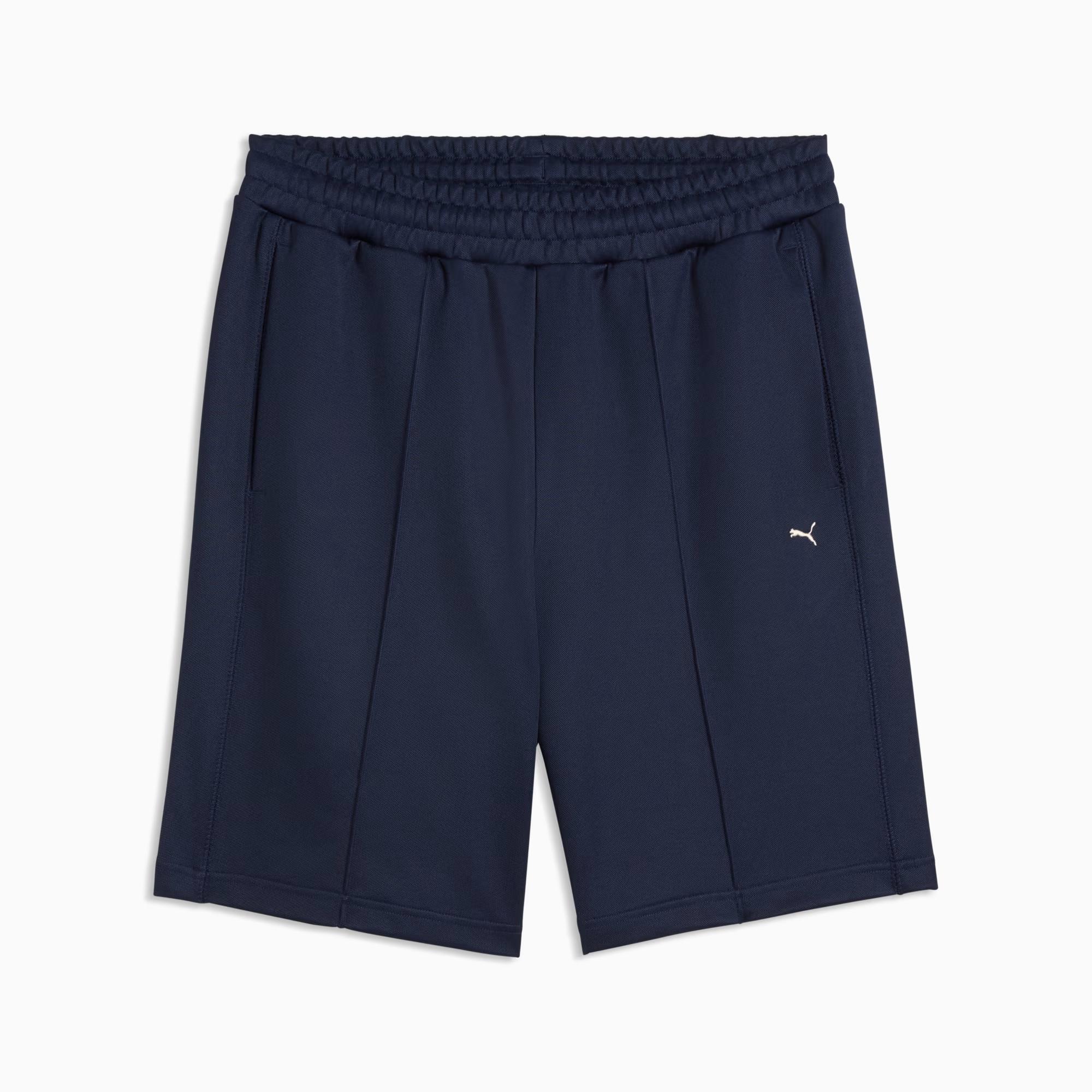 

Puma Loose Fit Pleated Detail Casual Shorts With Side And Back Zipper Pockets Men shorts 635934-06 S