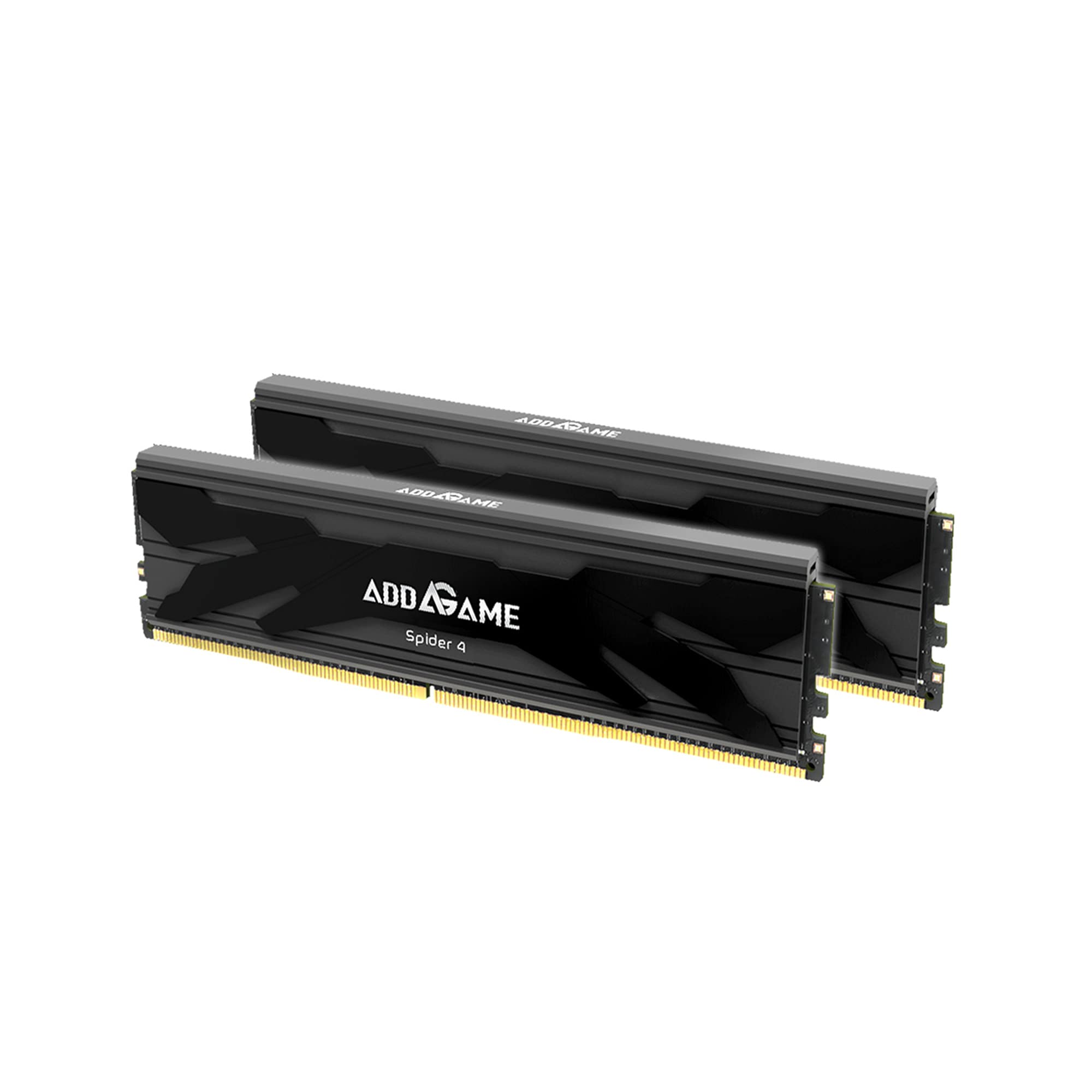 

addlink Made in Taiwan AddGame Spider 4 Desktop PC Memory 16GB C16 PC Memory DDR4-3200MHz [8GBx2] (AGJP8GB32C16S4UBX2)