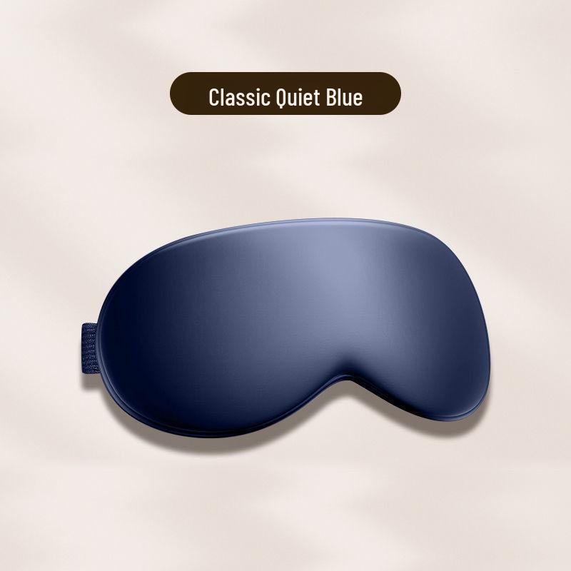 

3D Silk Eye Mask: Double-Sided Light-Blocking, Heat-Dissipating for All-Season Eye Fatigue Relief.