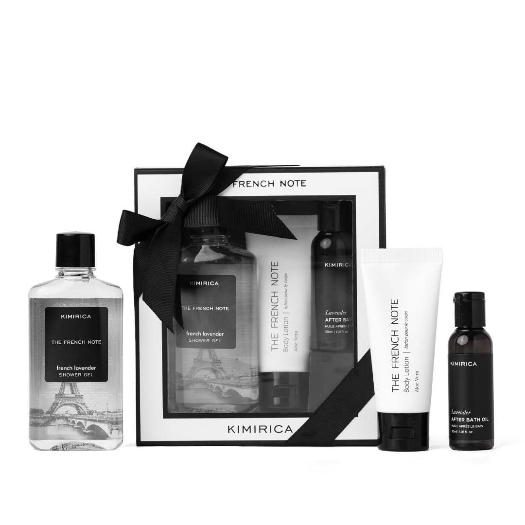 

Kimirica Gift Set luxury lavender gift box for Men & Women Set of 3