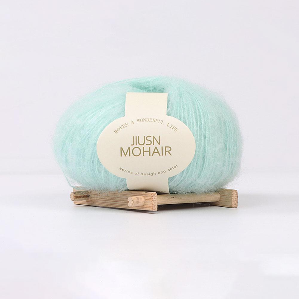 25g Mohair Yarn Extra Soft Warm Baby Wool Crochet Yarn for Hand Knitting Sweater Shawl Scarf DIY Material Supplies