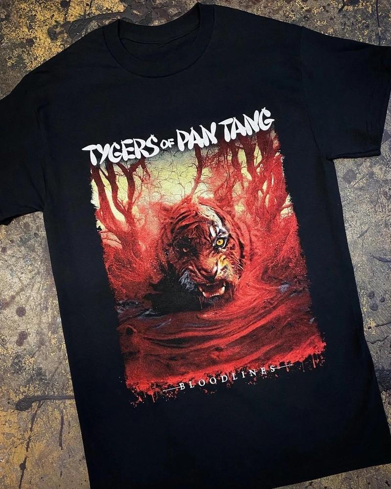 

Tygers Of Pan Tang Bloodlines Cotton T-shirt Unisex Size S to 4XL L