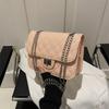 Trendy Korean Style Mini Shoulder Bag For Women In Chic Black Or Pink Color