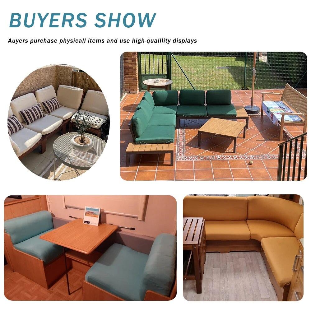 Elastische Sofabezüge Einfarbig Sofakissenbezug Stretch Waschbar L-Form Sofa Sitz Überwurf Wohnzimmer Abnehmbar Universal