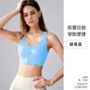 Women High Impact Shockproof Front Zip Sports Bra For Yoga Running Fitness