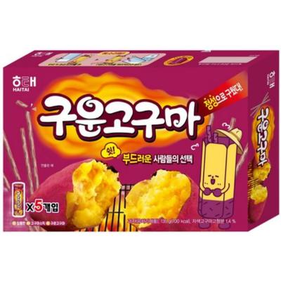 Haitai Palitos de Batata Doce Assada 135g(27gx5PCS)