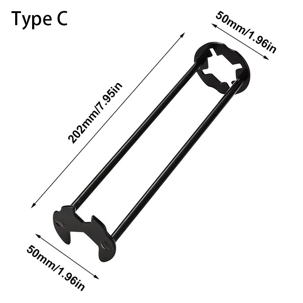 

1 шт., четырехзахватный шестигранный ключ для ремонта труб, водопроводный кран, прочный ключ для раковины Type C