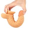 Crescent Large Simulation Dildo Crystal Soft Glue Female Masturbator Adult Products