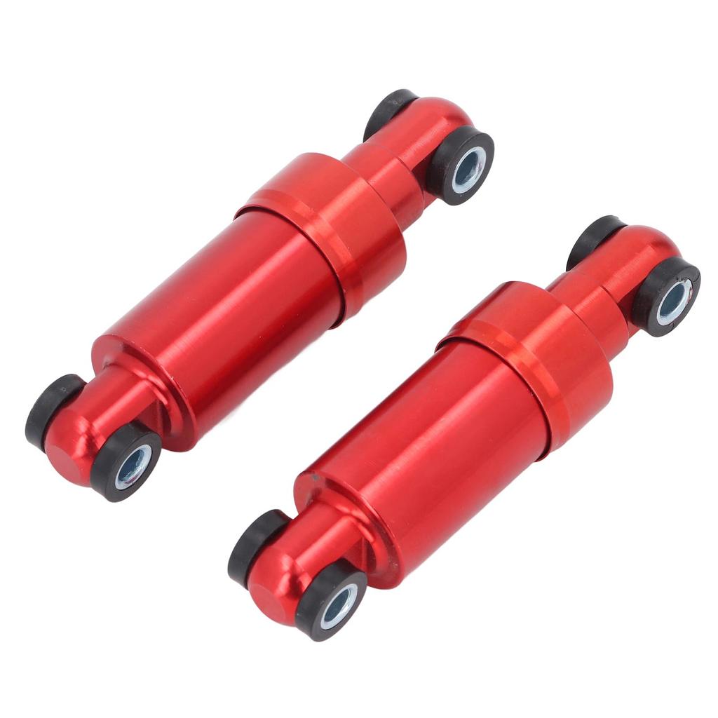 1 pár zadních tlumičů pro elektrickou koloběžku, hliníková slitina, skládací systém odpružení, červený