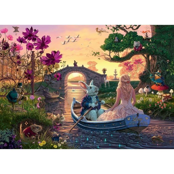 Puzzle 1000 pièces Le pays des merveilles - Ravensburger - 16962 - Fantastique - Adultes et enfants dès 14 ans