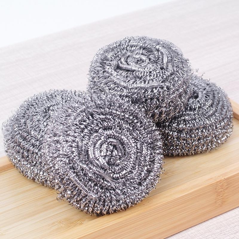 12g Stainless Steel Wire Kitchen Cleaning Brush for Pots and Dishes