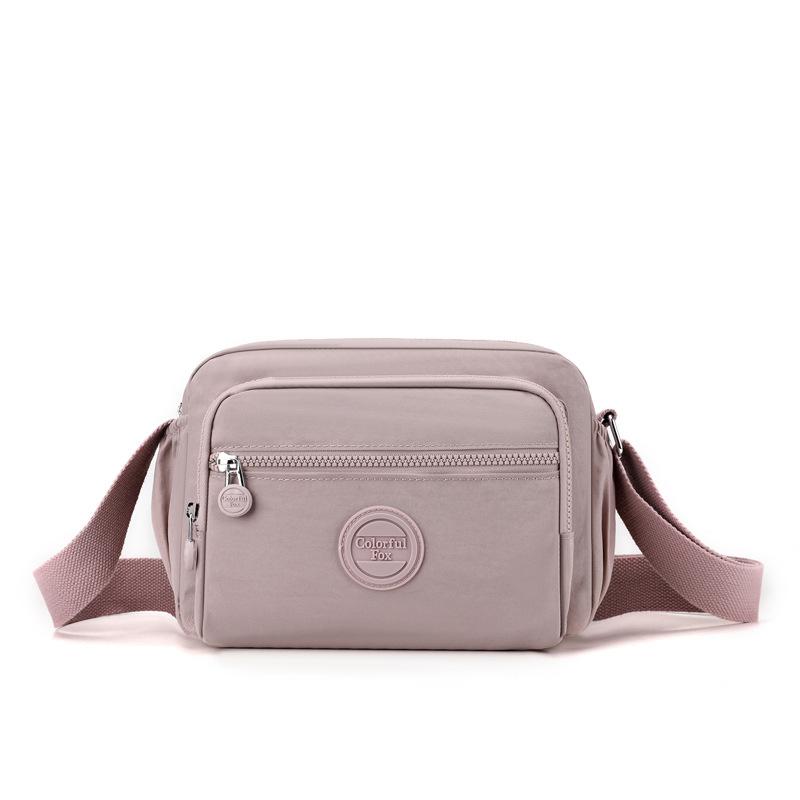 New women's fashion trend shoulder bag outdoor casual messenger bag multi-layer mother bag