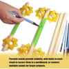 1-50PCS Pyramid Triangle Support Cone Mini Woodworking Spray Painting Stand Door Plank Support Cushion Block Paint Tool