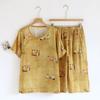 Sleepwear Clothes for Women Spring and Summer Cute Sweet Printed Casual Long Sleeved Long Pants Pyjama Set