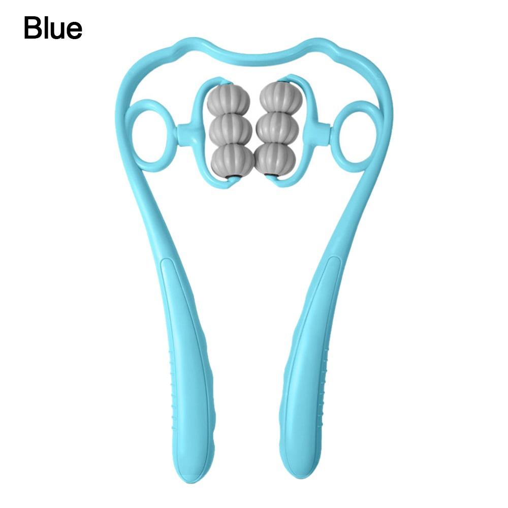 Roller Tool Cervical Spine Massager Relax Your Neck for Pain Relief Deep Tissue Neckbud Massage Roller Neck Waist Legs Feet