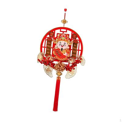 Chinese Year Decoration Ornament Vietnamese Spring Festival Wall Hanging with Tassels