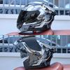 DOT Certified Modular Motorcycle Helmet Double Visor Design Men Women All Season High Strength ABS Comfortable Riding Helmet