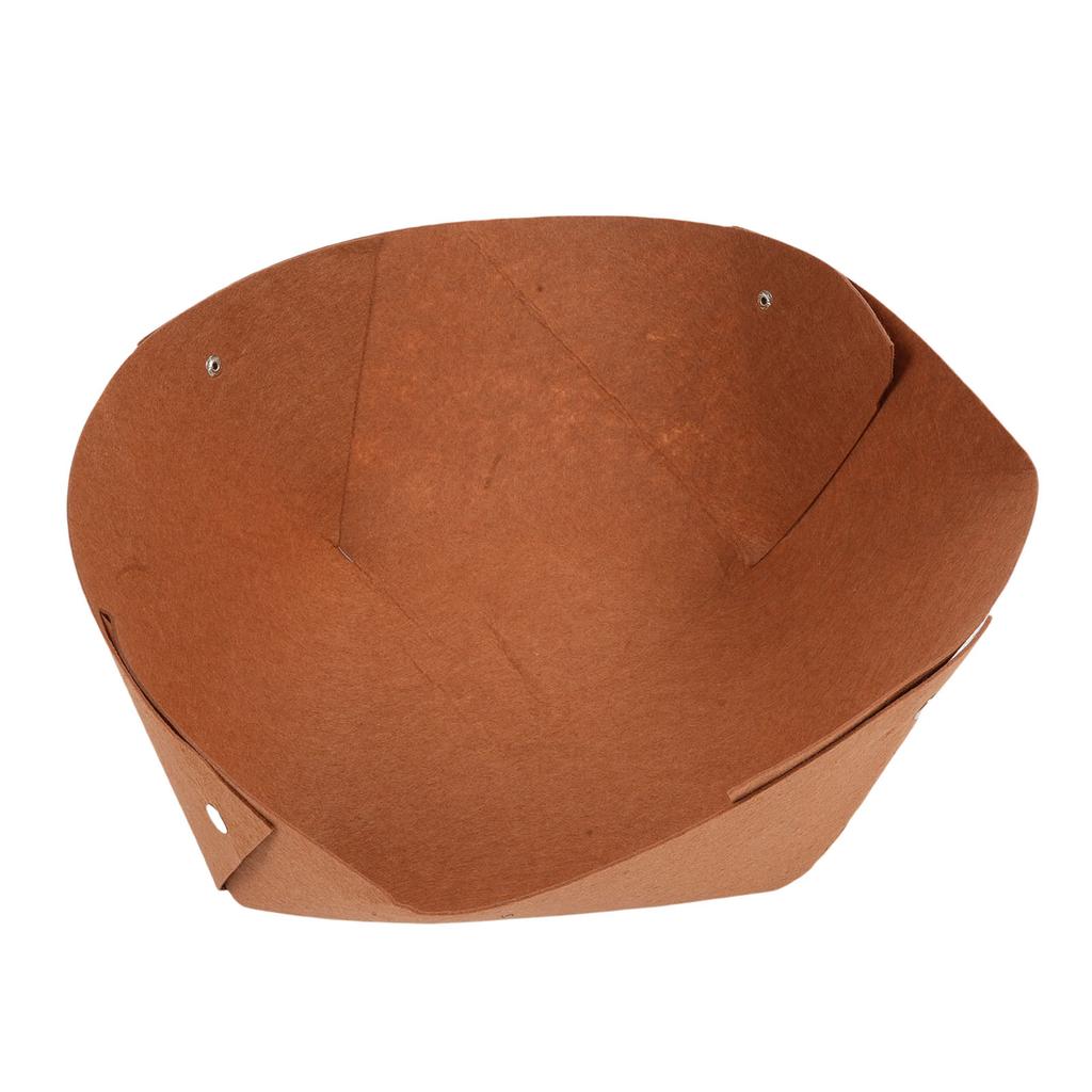 Round Felt Hanging Basket Liners for Hanging Basket Flowers Vegetables   Liners Alter Replacement Avoid Bird Nesting Brown