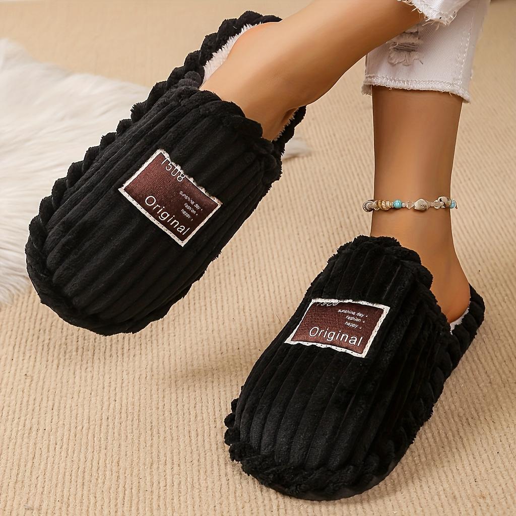 [Non-Slip] Indoor Slippers - Non-Slip - for Men and Women, Autumn and Winter