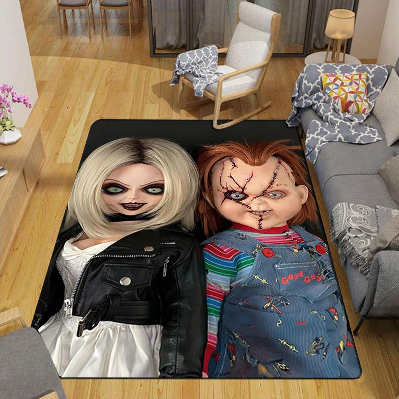 Chucky & Chica theme Rug Floor Mat for Living Room or Bedroom Soft and Comfortable Carpet a Gift for Birthday and Holiday.PFF260912043