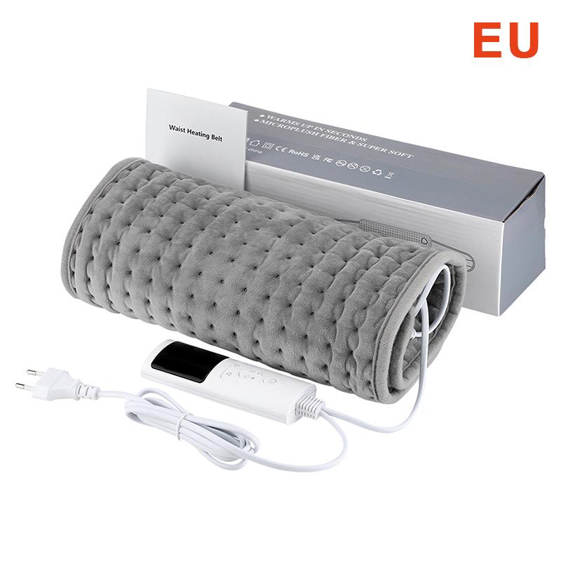 Пояс поддержки спины с подогревом Электрический пояс для талии с регулируемой температурой Теплый пояс для спины Обогреватель для живота Поясничная подушка поддержки