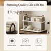 2026 Spring New Multifunctional Coffee Cup Storage Rack Kitchen Seasoning Bottle Cosmetic Storage Living Room Desktop Decoration