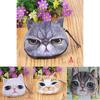 Versatile Fashion Women Cute Kitty Face Zipper Case Coin Kids Purse Wallet Makeup Bag For All Ages