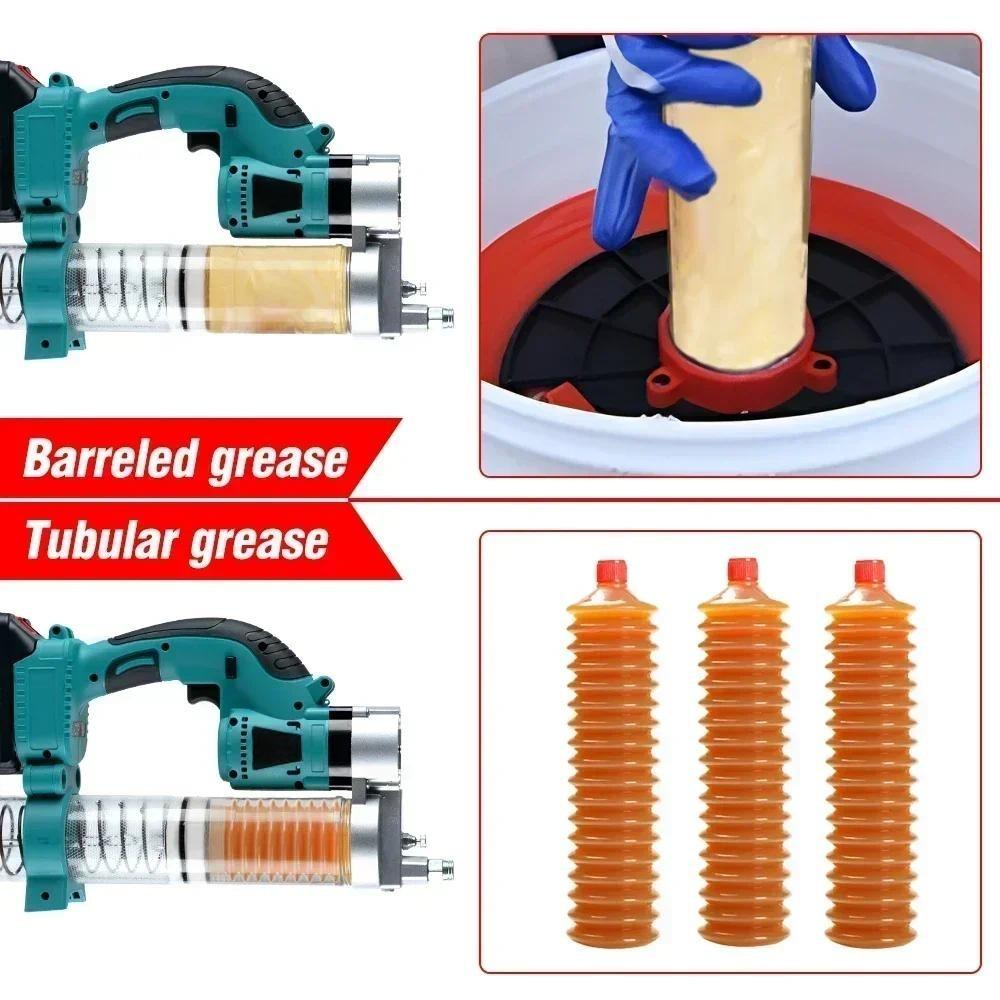 960W Cordless Rechargeable Electric Grease Machine Portable High Pressure Car Lubricating Oil Tool