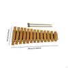 Xylophone Percussion Instrument with Mallets Hand Knock Piano Musical Toy for School Orchestras