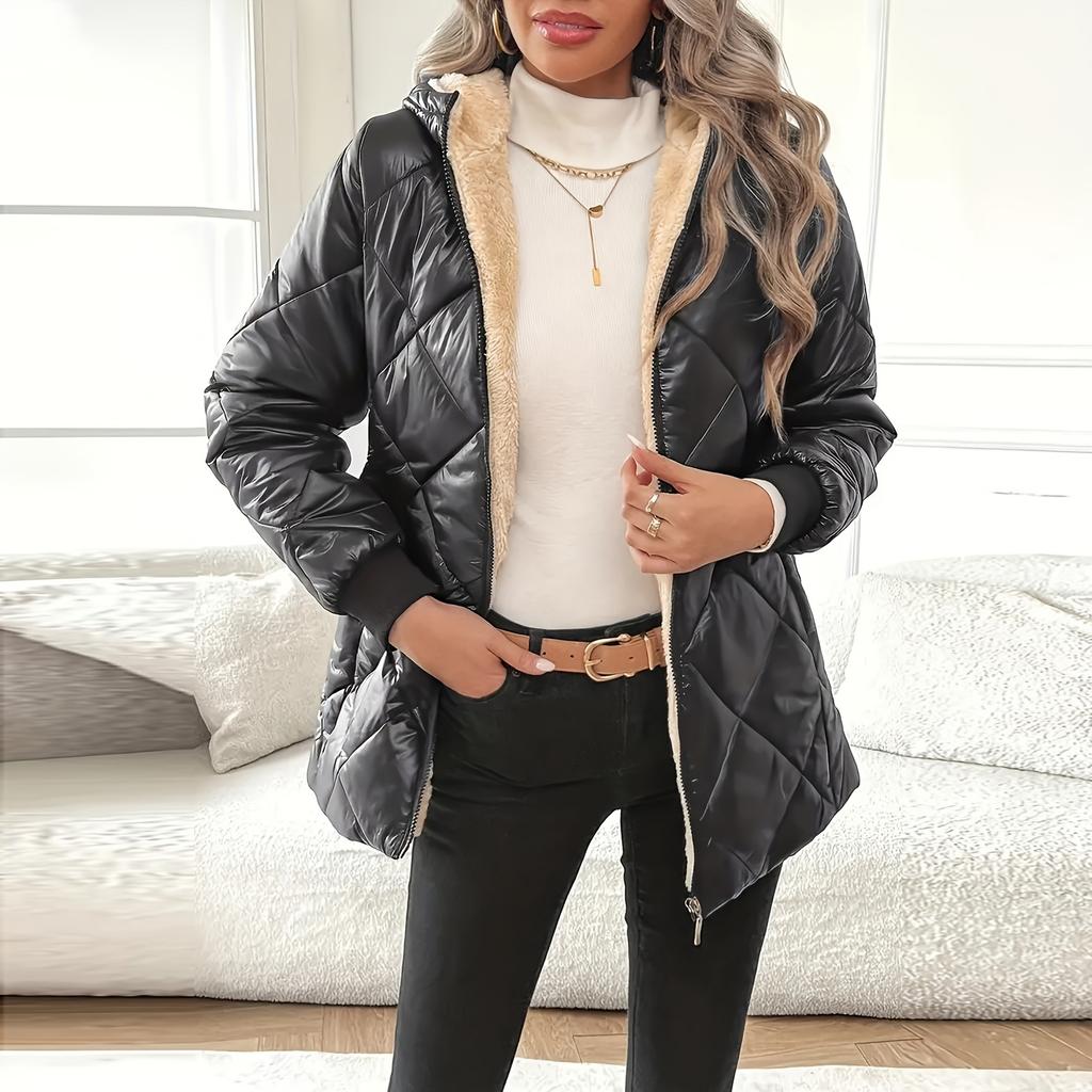 Women's Faux Suede Button Jacket Oversized Gathered Hem Short Length Coat Casual Vintage Outerwear With Pockets