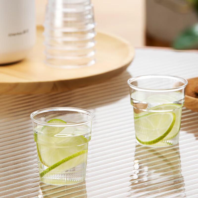 CHAHUA Disposable PS Plastic Transparent Cups