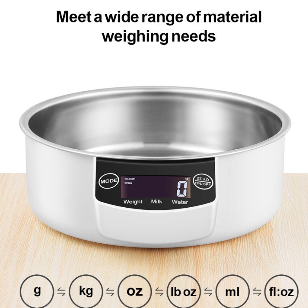 Detachable Digital Bowl Scale Accurate Kitchen Scale Creative Grain Scale Kitchen