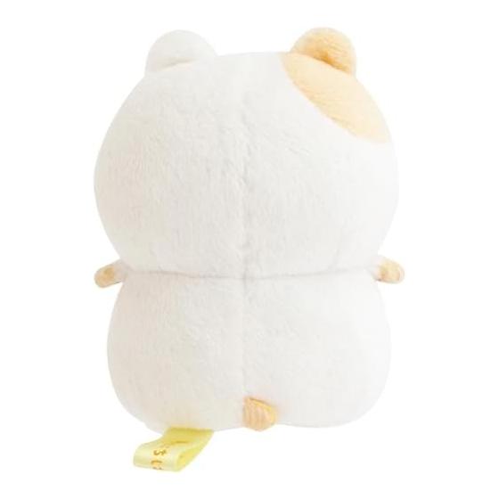 San-X "Mainichi Hamuchi" Tenori Plushie MV75901 H8xW6.5xD4cm Hamuchi Meets Small Happiness