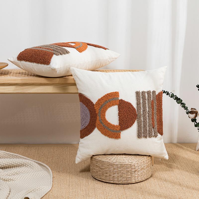 Bohemian Sofa Pillow Living Room Sofa Cushion Tufted Bedside Pillow Pillow Cover Pillow Head Bedside Pillow Head Bed