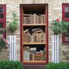 Retro Library Adhesive Door Wallpaper Waterproof Home Decor Living Room Mural Decal Sticker Wooden Cabinet Poster Wine