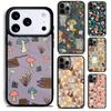 Mushroom Forest Phone Case for iPhone 17 16 15 Pro Max Air 14 13 12 11 Plus Shockproof Capa Cover