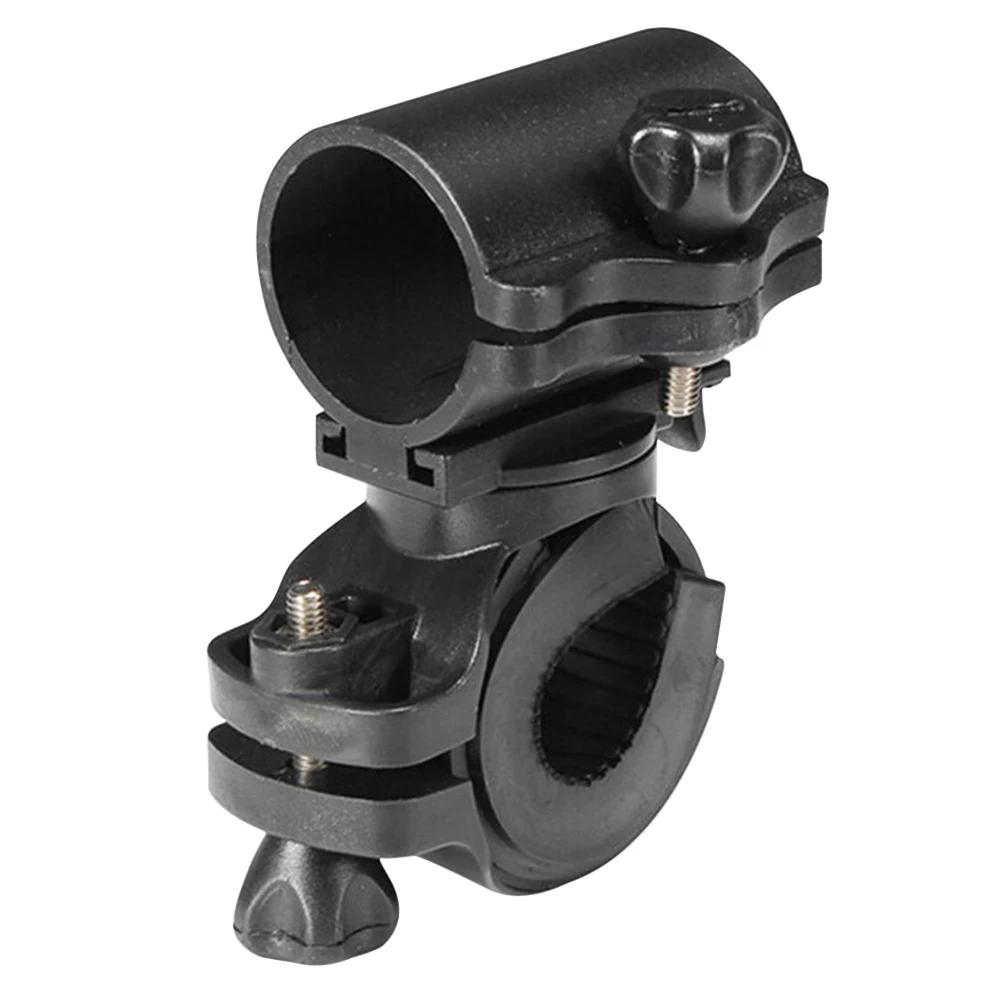Bicycle Mounting Bracket Flashlight Holder Bike Flashlight Mount Handlebar Light Holder for Mountain Bike Cycling Riding 1PC